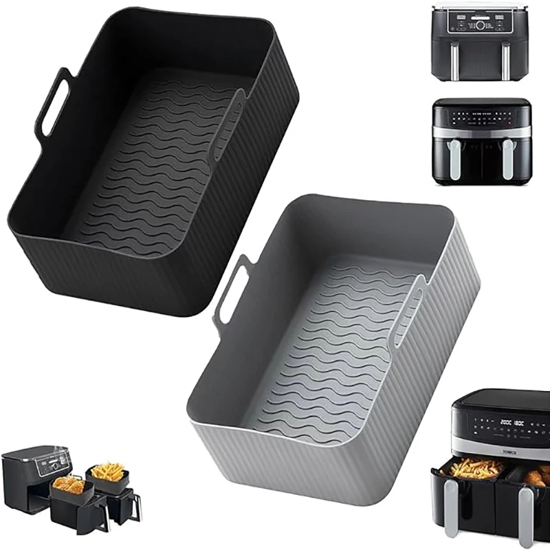 Air Fryer Silicone Pot Liner - Accesorios para freidora de aire, cesta