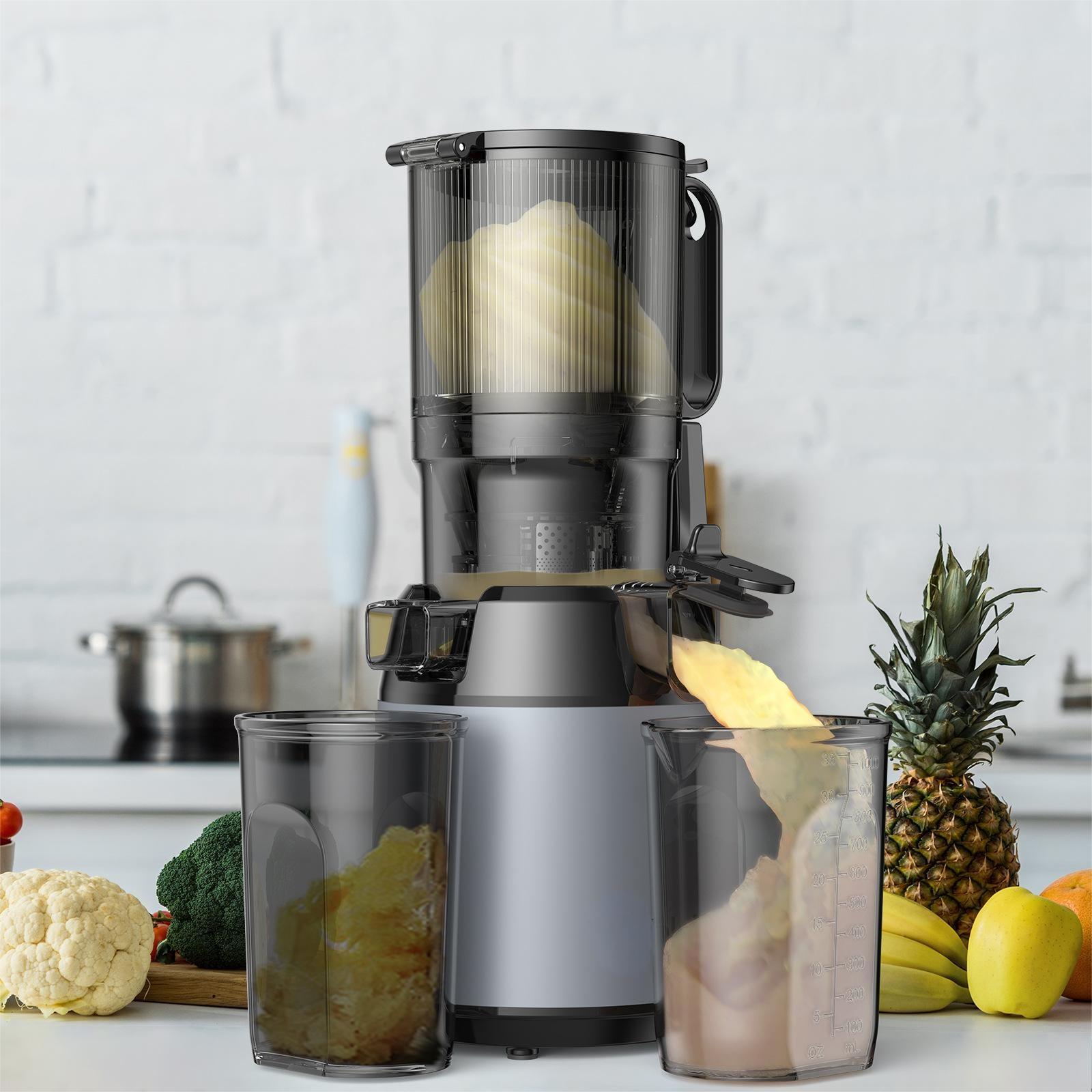 Electric Slow Juicer Cold Press - Exprimidor Eléctrico Comercial de Presión en