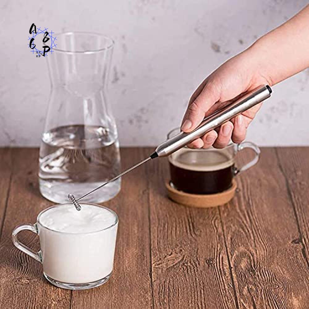 Electric Milk Frother Handheld - Espumador de Leche Eléctrico A68P, Espumador