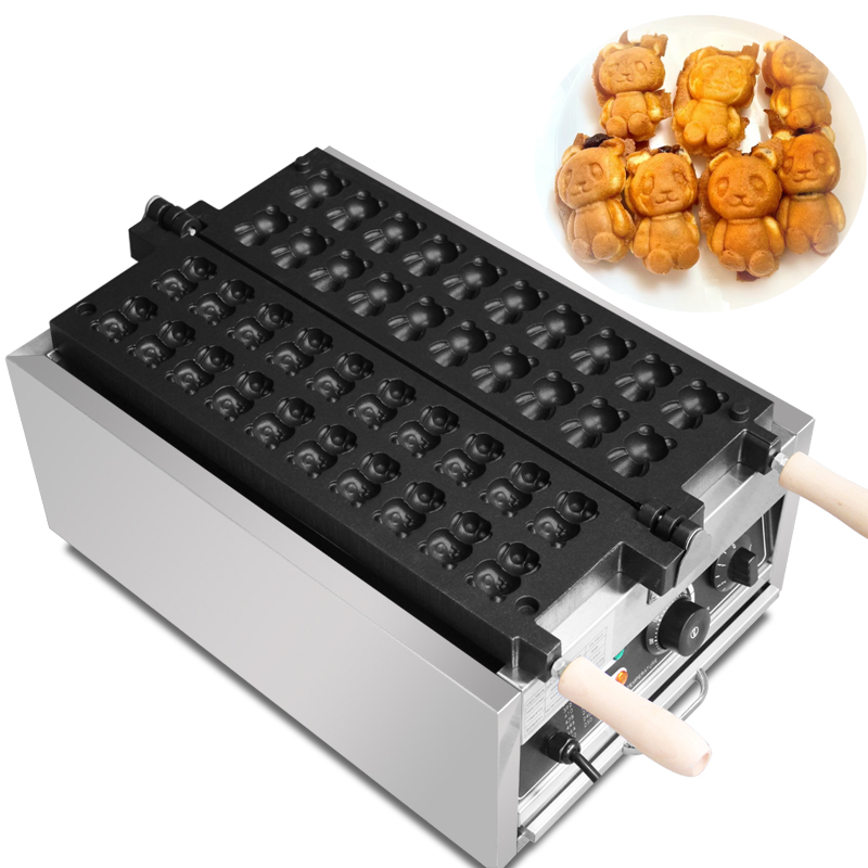 Mini Waffle Maker Machine - Máquina Comercial para Hacer Taiyaki con