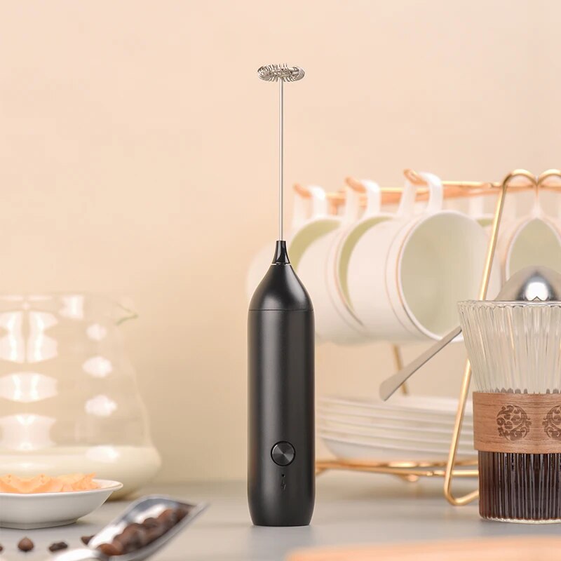 Portable Blender Usb Rechargeable - Espumador de leche eléctrico Espumador de
