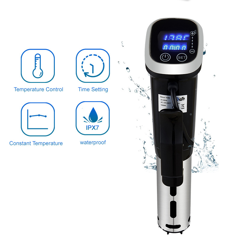 Digital Sous Vide Precision Cooker - Olla de precisión Sous Vide resistente