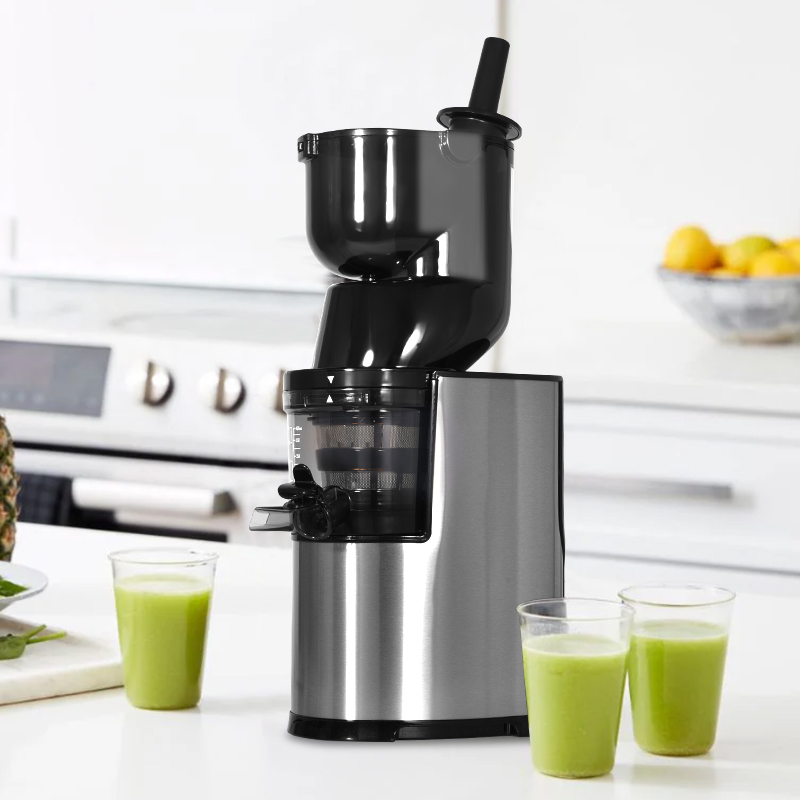 Electric Slow Juicer Cold Press - Extractor de Jugos Automático, Exprimidor de
