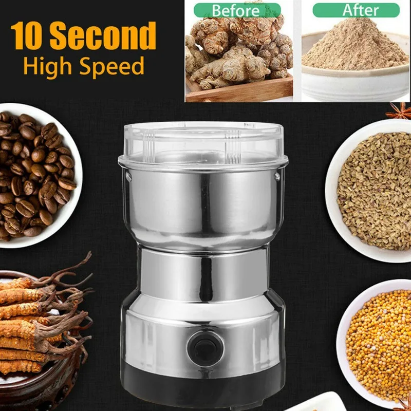 Coffee Bean Grinder Electric - Molino Eléctrico 110V-220V para el Hogar,