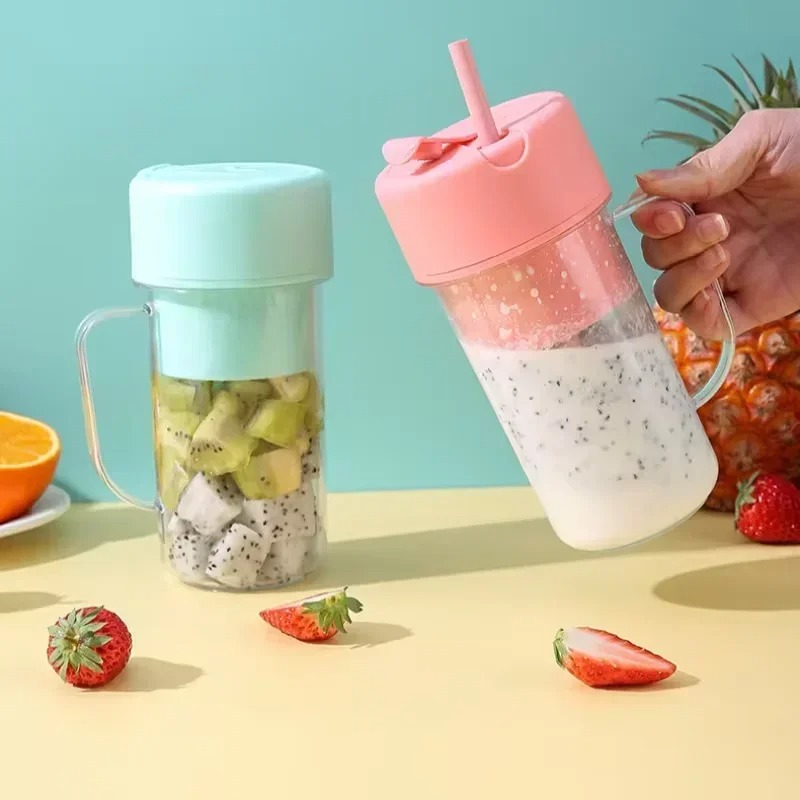 Portable Blender Usb Rechargeable - Vaso Mezclador Eléctrico Portátil Recargable por