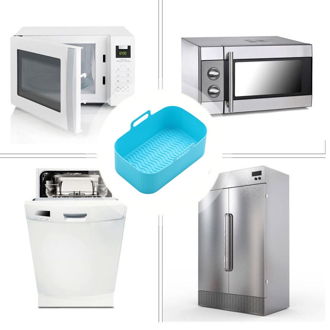 Accesorios para freidora de ai - Air Fryer Silicone Pot Liner reseña y precio