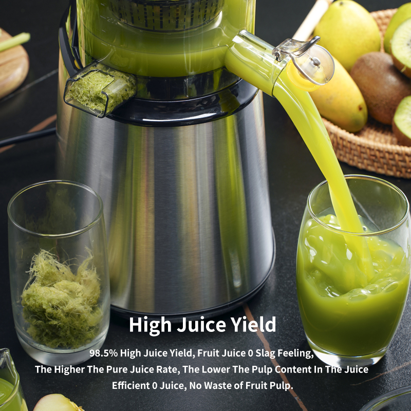 Extractor de Frutas y Verduras - Electric Slow Juicer Cold Press reseña y precio