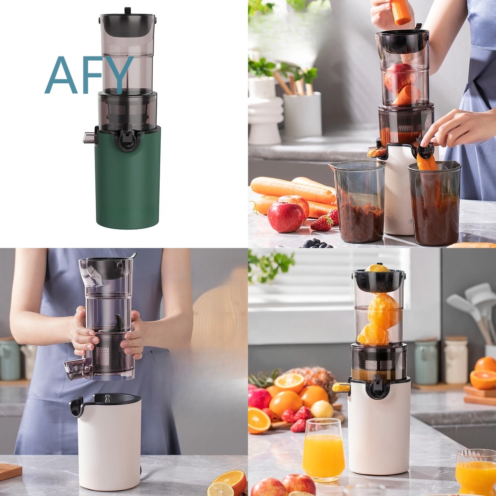 Extractor de Jugos Eléctrico d - Electric Slow Juicer Cold Press reseña y precio