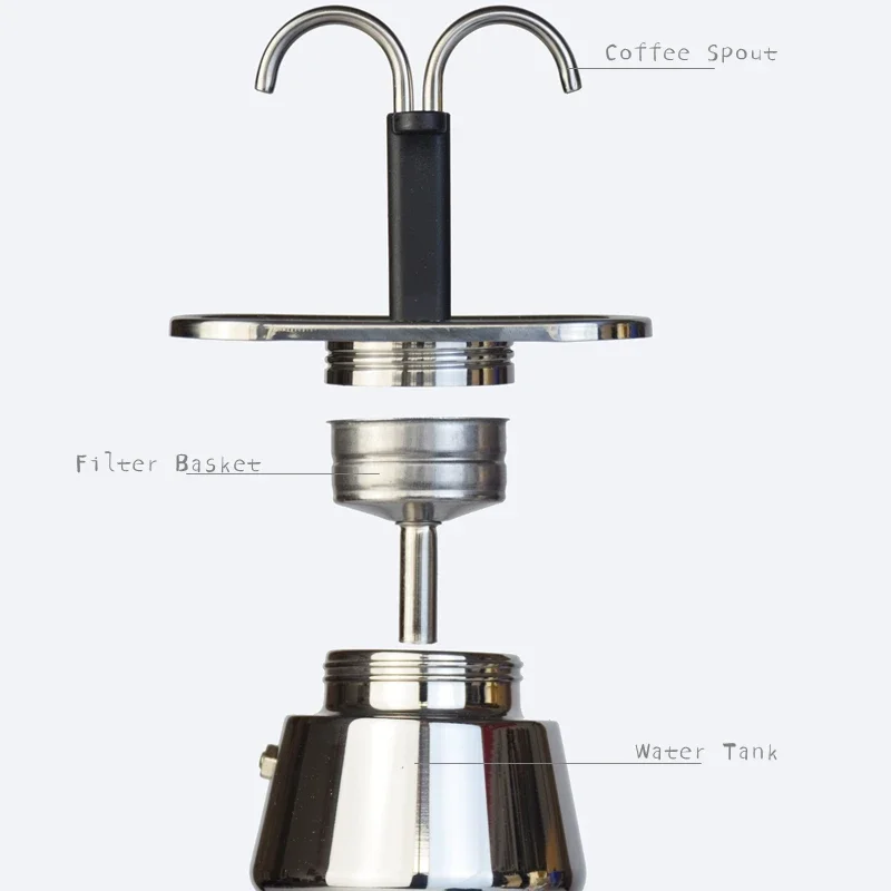 Mini olla Moka de 200ML, doble - Small Appliances reseña y precio