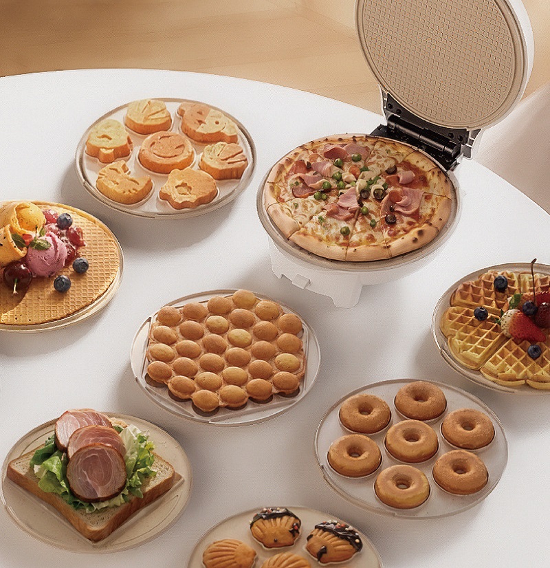 Mini máquina para hacer sándwi - Mini Waffle Maker Machine reseña y precio