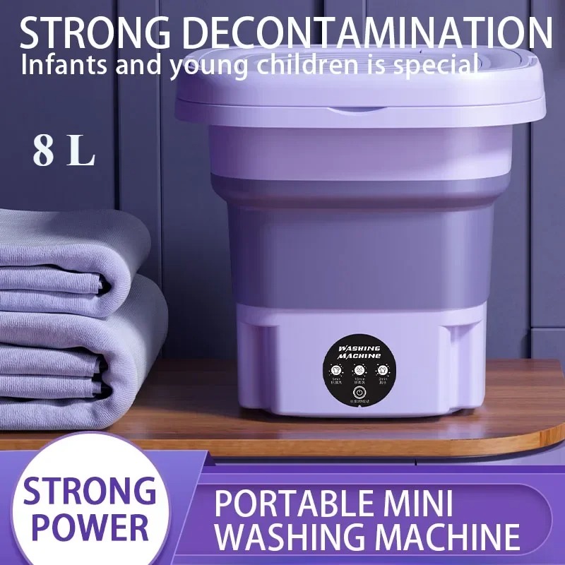 Lavadora Portátil Mini Plegabl - Small Appliances reseña y precio