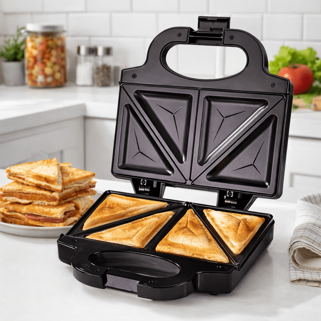 Tostadora y Prensa para Panini - Mini Waffle Maker Machine reseña y precio