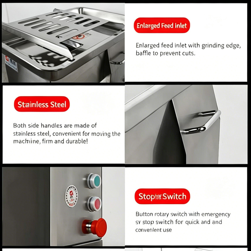 Cortadora de Carne Eléctrica 1 - Automatic Meat Slicer Home reseña y precio