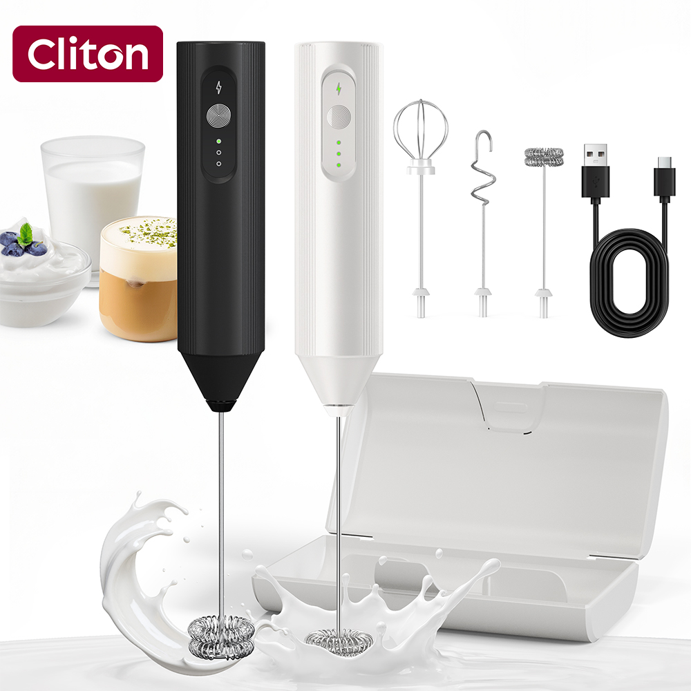 Batidor de leche eléctrico mul - Electric Milk Frother Handheld reseña y precio