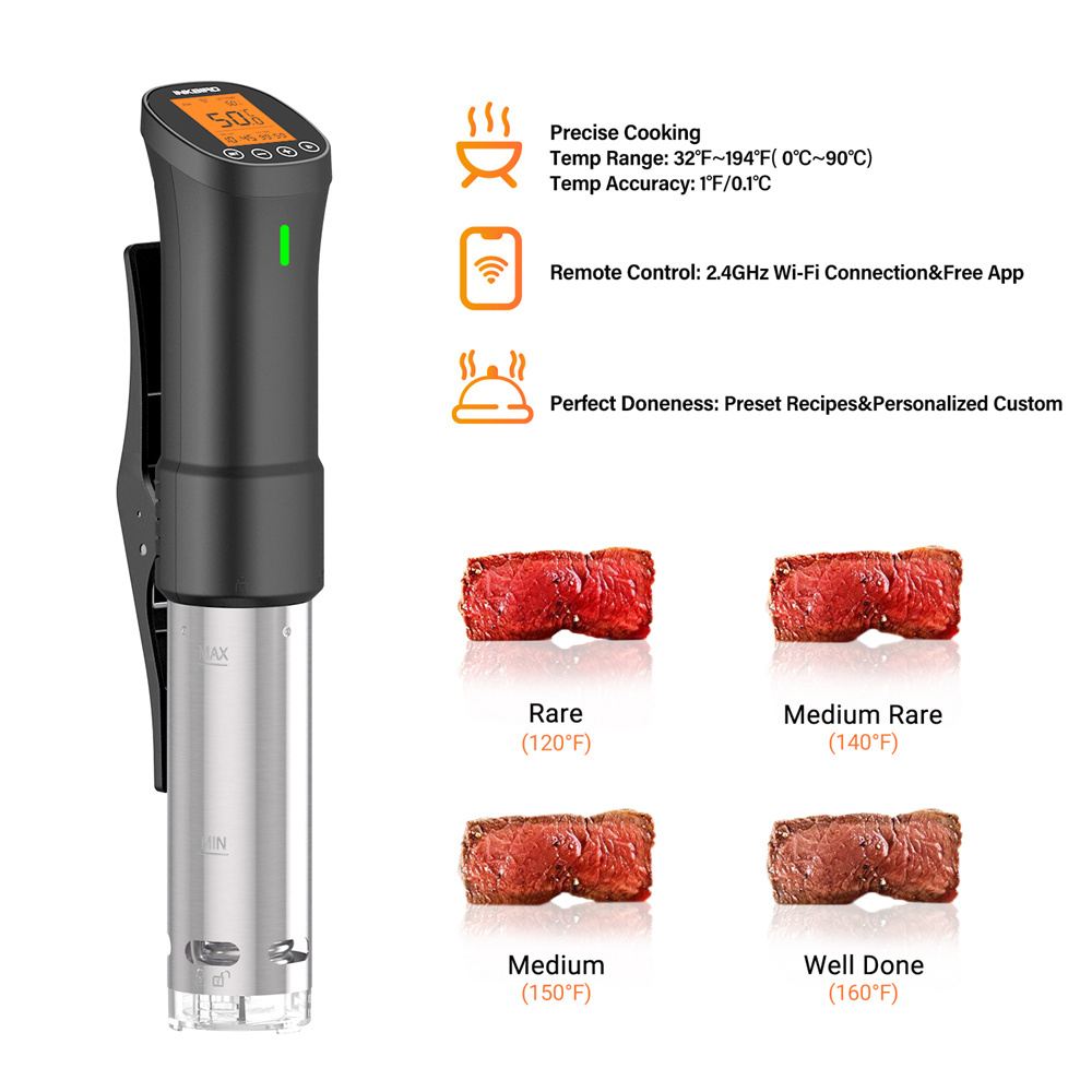 INKBIRD-cocina de precisión cu - Digital Sous Vide Precision Cooker reseña y precio