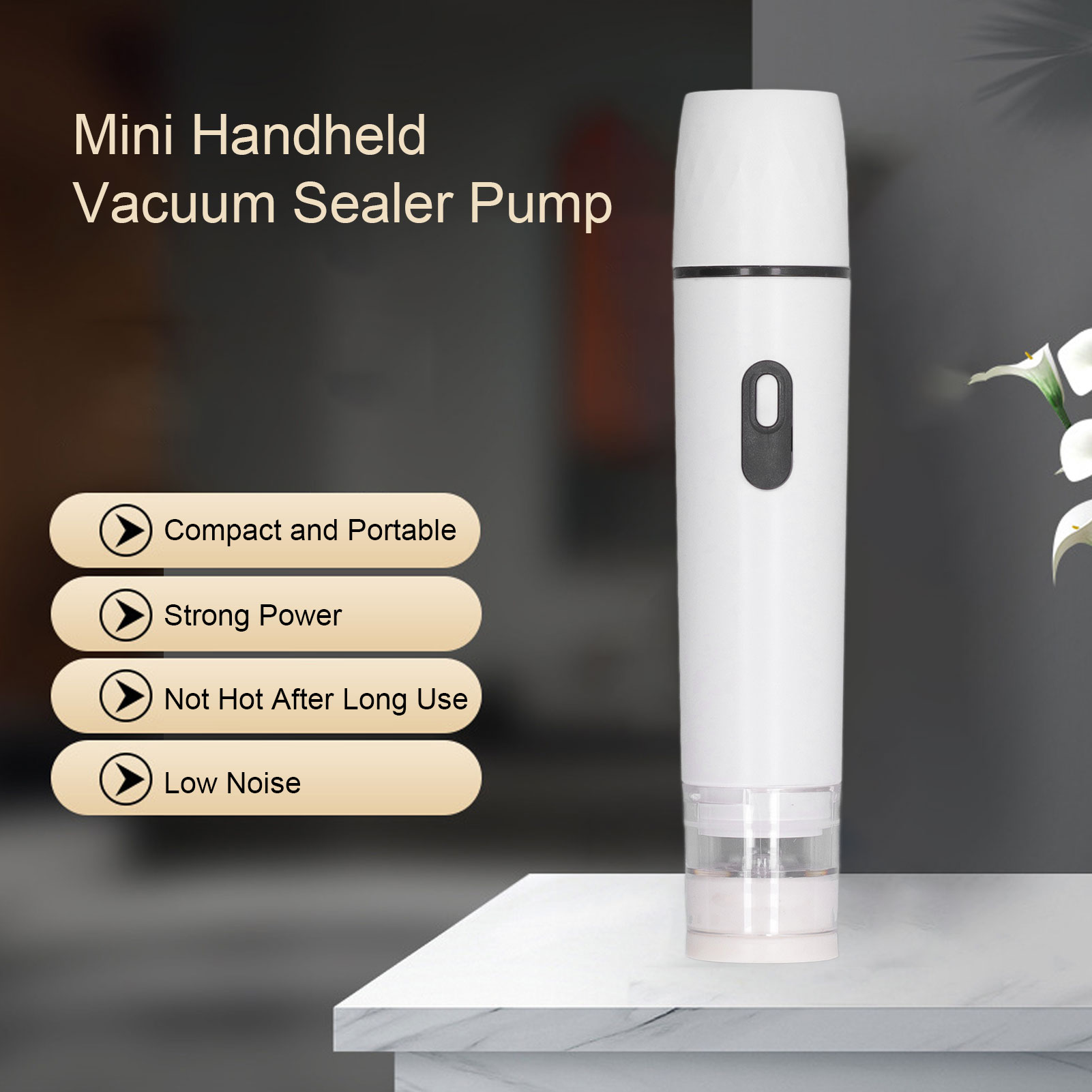 Bomba de aire eléctrica sellad - Food Vacuum Sealer Machine reseña y precio