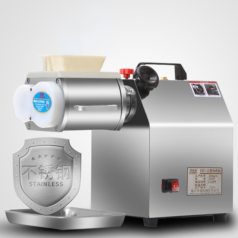 Rebanador de carne eléctrico c - Automatic Meat Slicer Home reseña y precio