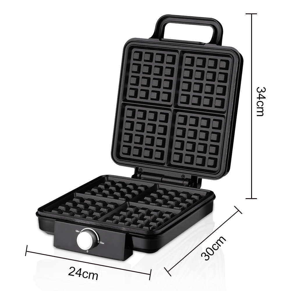 Máquina para hacer gofres belg - Mini Waffle Maker Machine reseña y precio