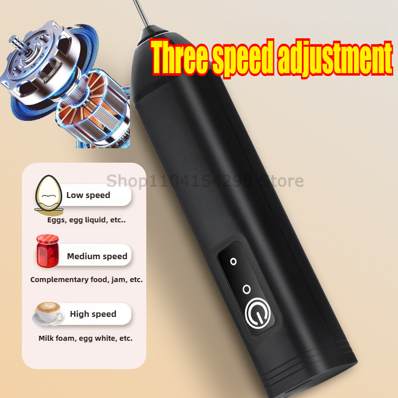 Espumadores de leche inalámbri - Electric Milk Frother Handheld reseña y precio