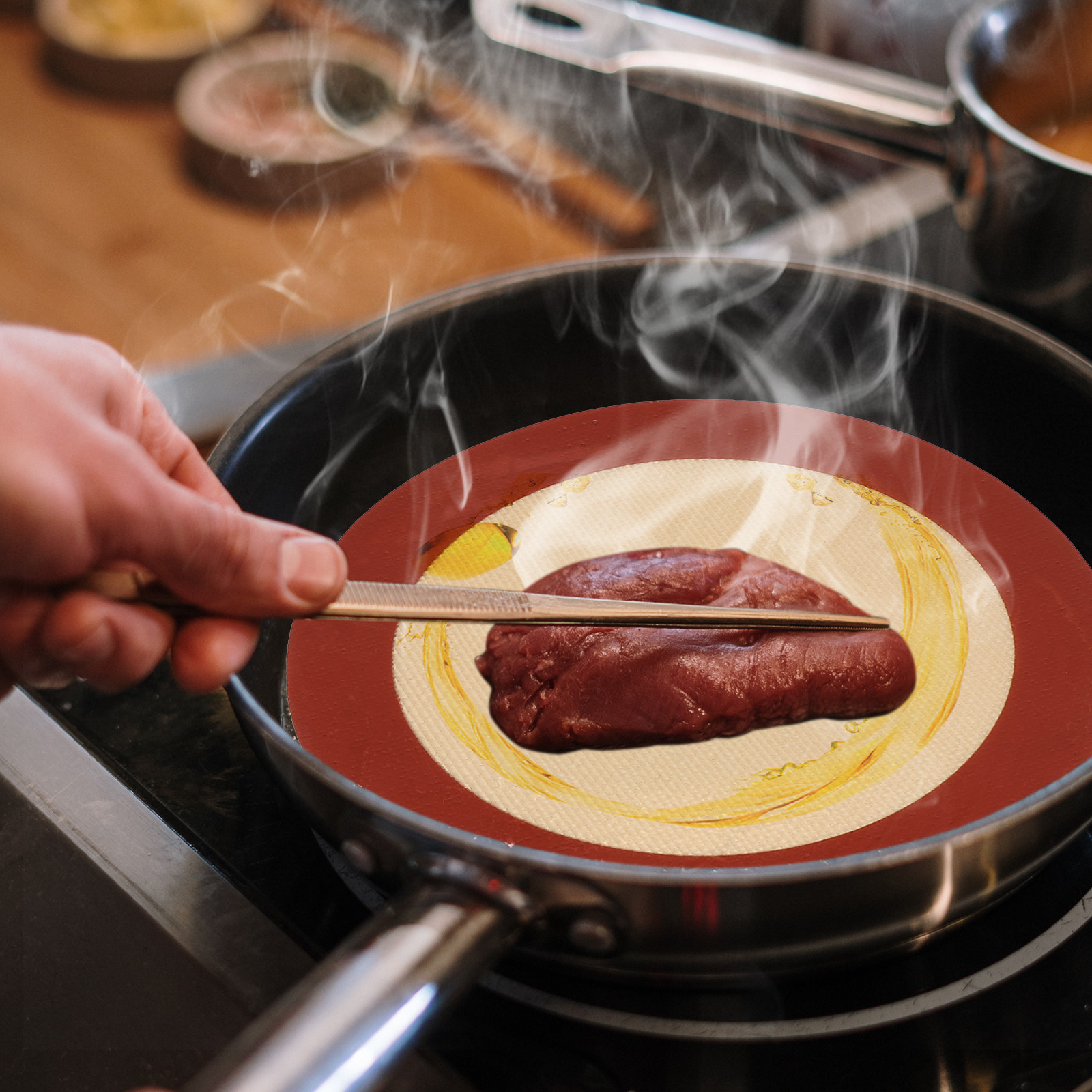 Revestimiento de silicona de 8 - Air Fryer Silicone Pot Liner reseña y precio