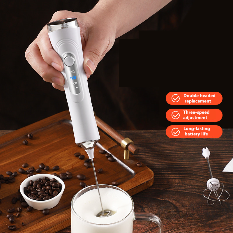 Espumador de leche eléctrico i - Electric Milk Frother Handheld reseña y precio