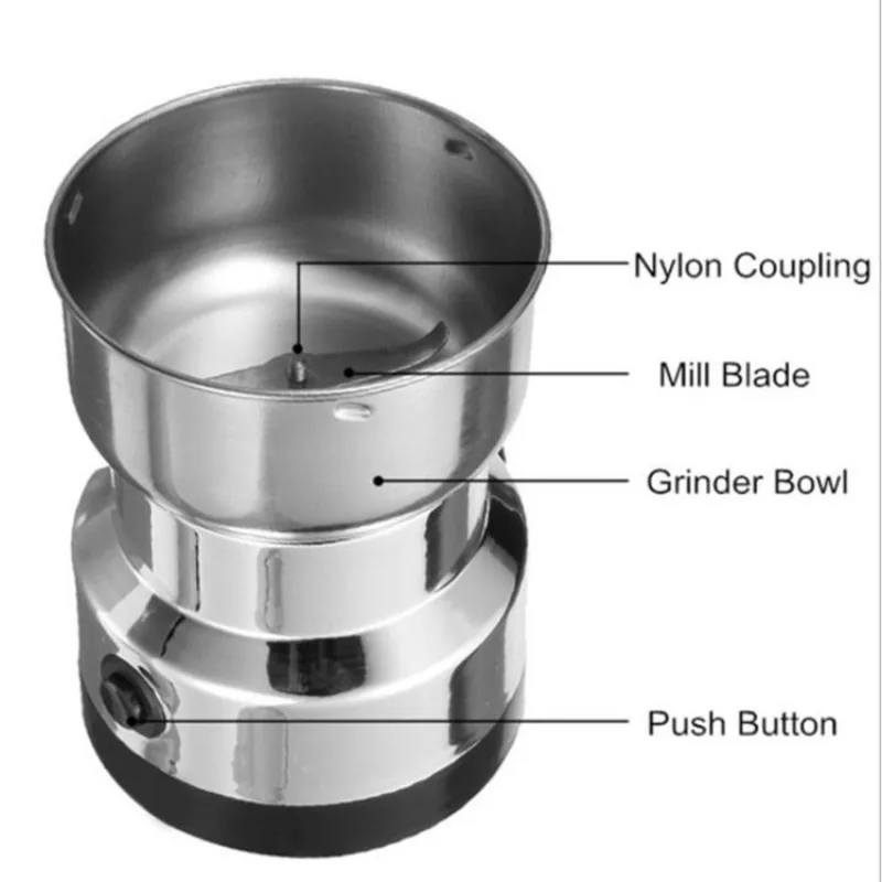 Molino Eléctrico 110V-220V par - Coffee Bean Grinder Electric reseña y precio