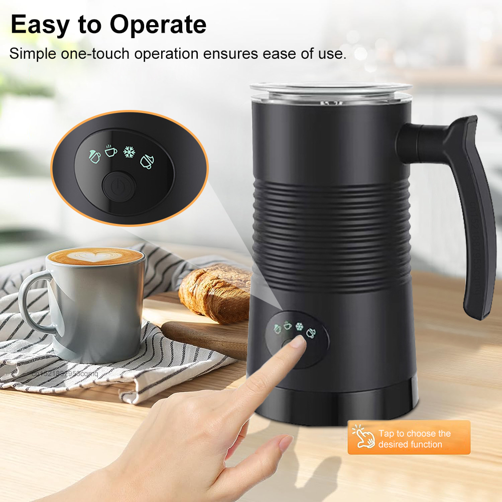 Espumador de leche eléctrico,  - Electric Milk Frother Handheld reseña y precio