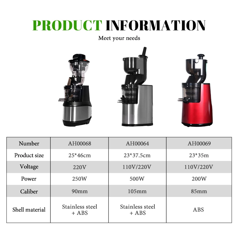 Máquina extractora de exprimid - Electric Slow Juicer Cold Press reseña y precio
