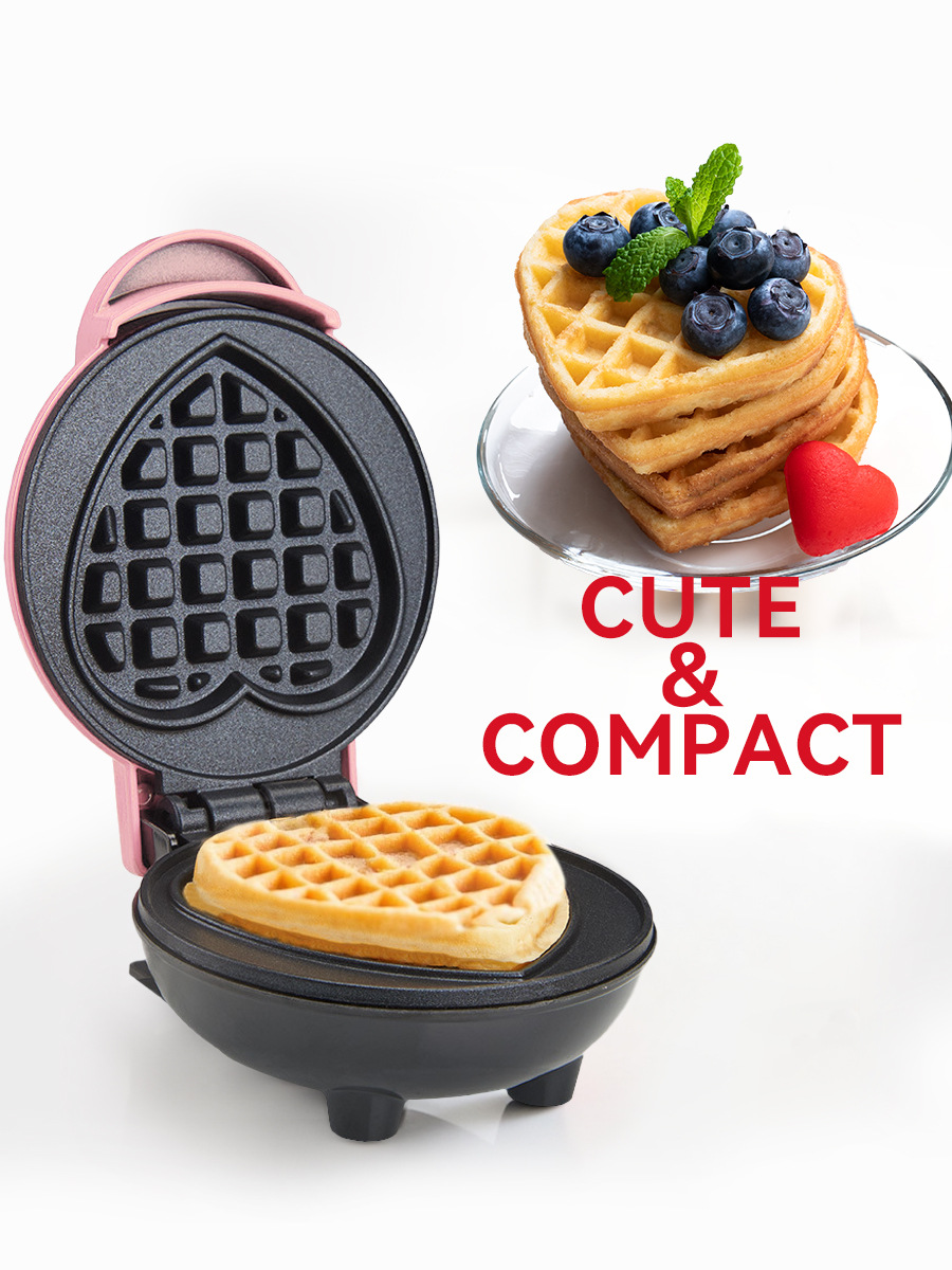 Mini Waflera Eléctrica, Electr - Mini Waffle Maker Machine reseña y precio