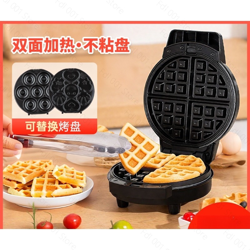 Mini máquina multifunción 3 en - Mini Waffle Maker Machine reseña y precio
