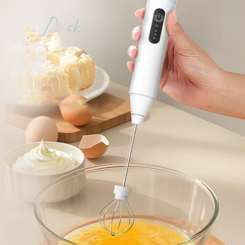 Batidora eléctrica para espuma - Electric Milk Frother Handheld reseña y precio