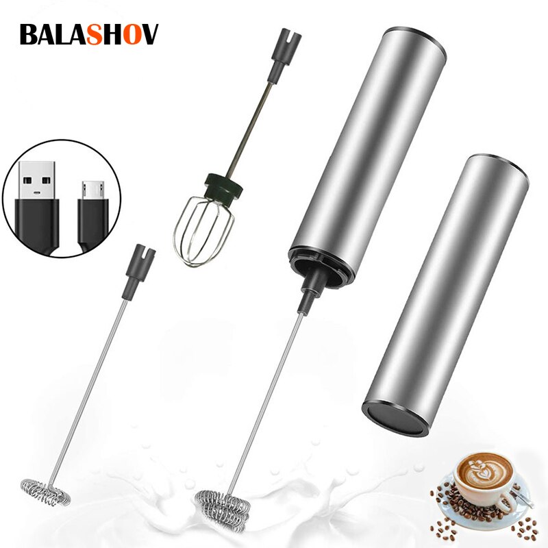 Espumador de leche eléctrico p - Portable Blender Usb Rechargeable reseña y precio