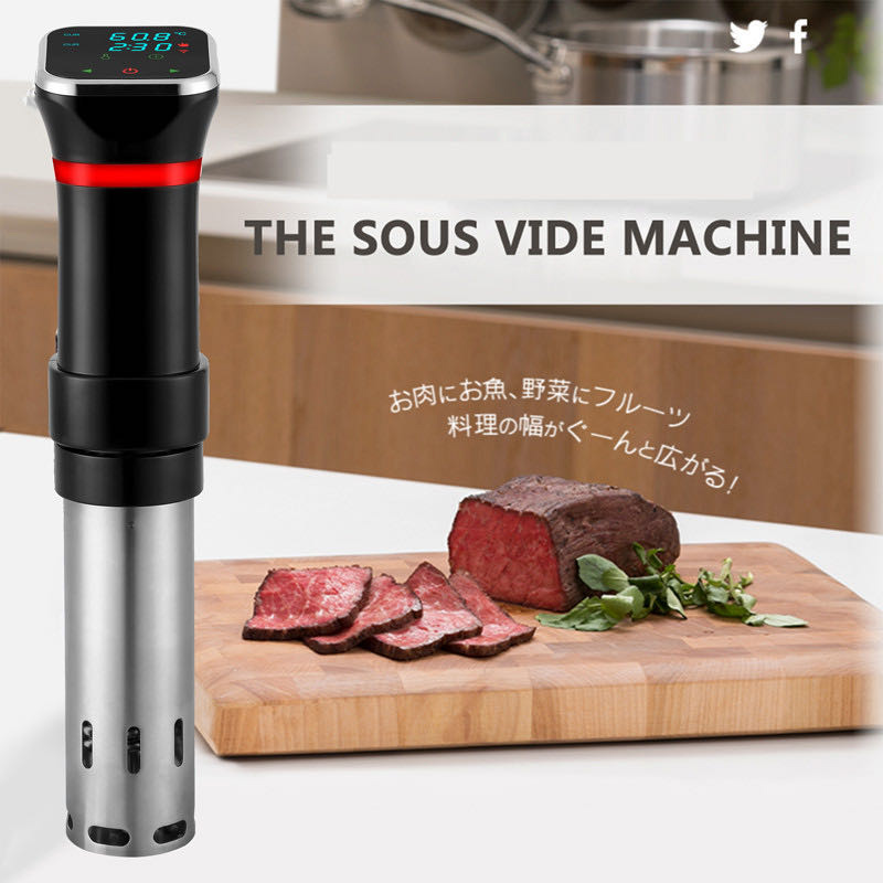 Máquina Sous Vide portátil de  - Digital Sous Vide Precision Cooker reseña y precio