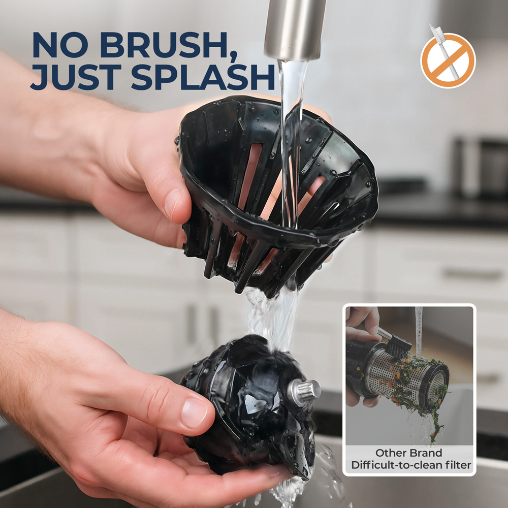 Extractor de Jugos Prensados e - Electric Slow Juicer Cold Press reseña y precio