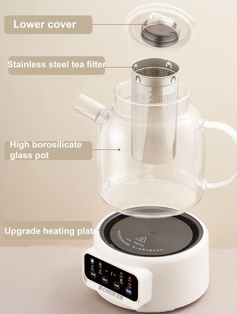 Hervidor Eléctrico Multifunció - Electric Kettle Temperature Control reseña y precio