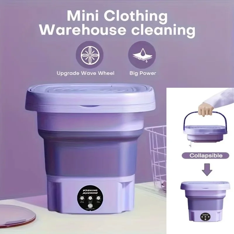 Mini Lavadora Plegable de 8L c - Small Appliances reseña y precio