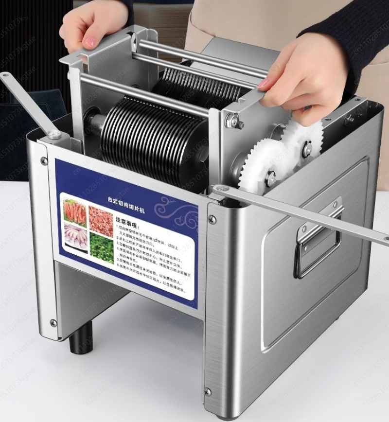 Máquina cortadora de carne elé - Automatic Meat Slicer Home reseña y precio