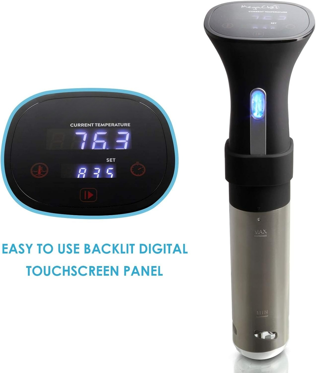 Olla de Cocción al Vacío de Pr - Digital Sous Vide Precision Cooker reseña y precio
