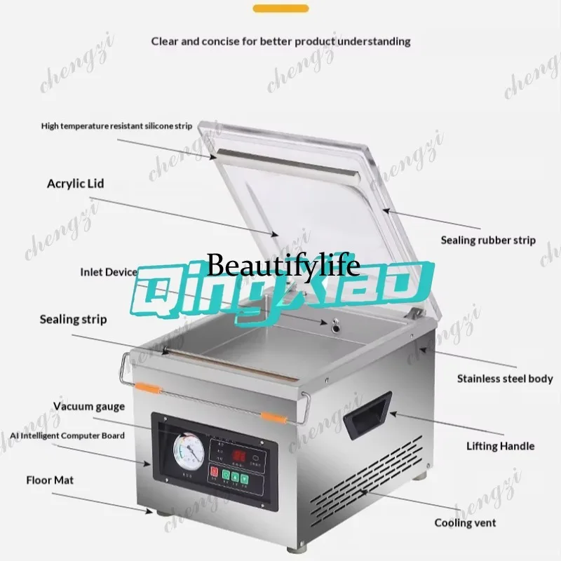 Selladora de Alimentos al Vací - Food Vacuum Sealer Machine reseña y precio